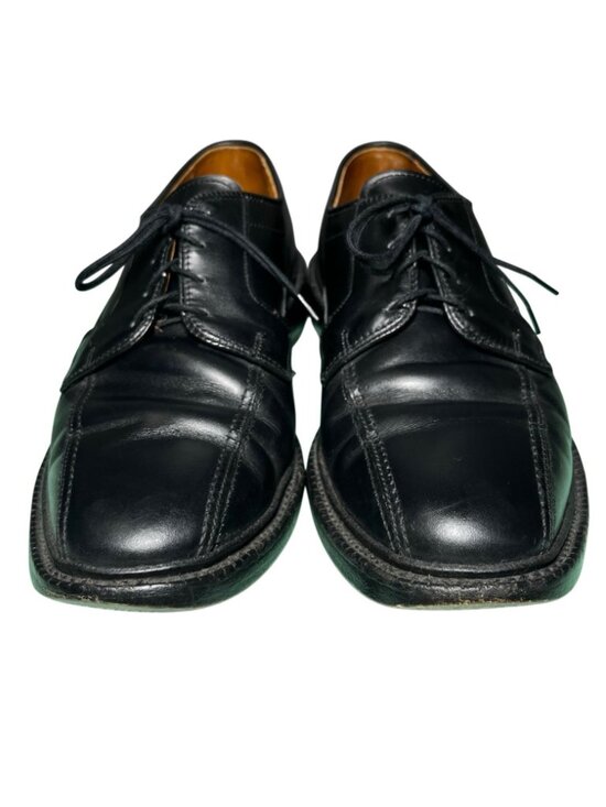 Allen Edmonds Hillcrest Split Toe Derby Black Leather Shoes Mens 8 D USA main image 11